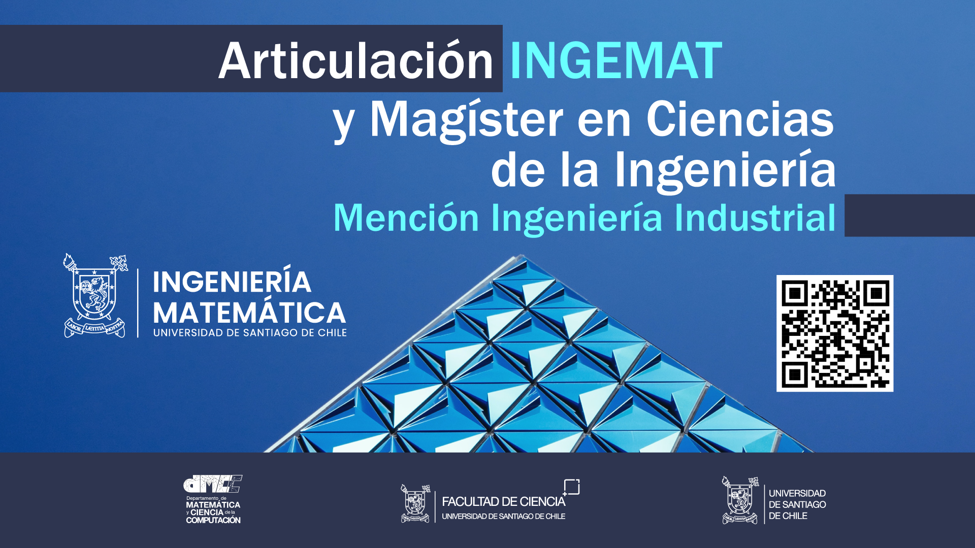 Articulación INGEMAT y Magíster en Ciencias de la Ingeniería mención Ingeniería Industrial (MCII)